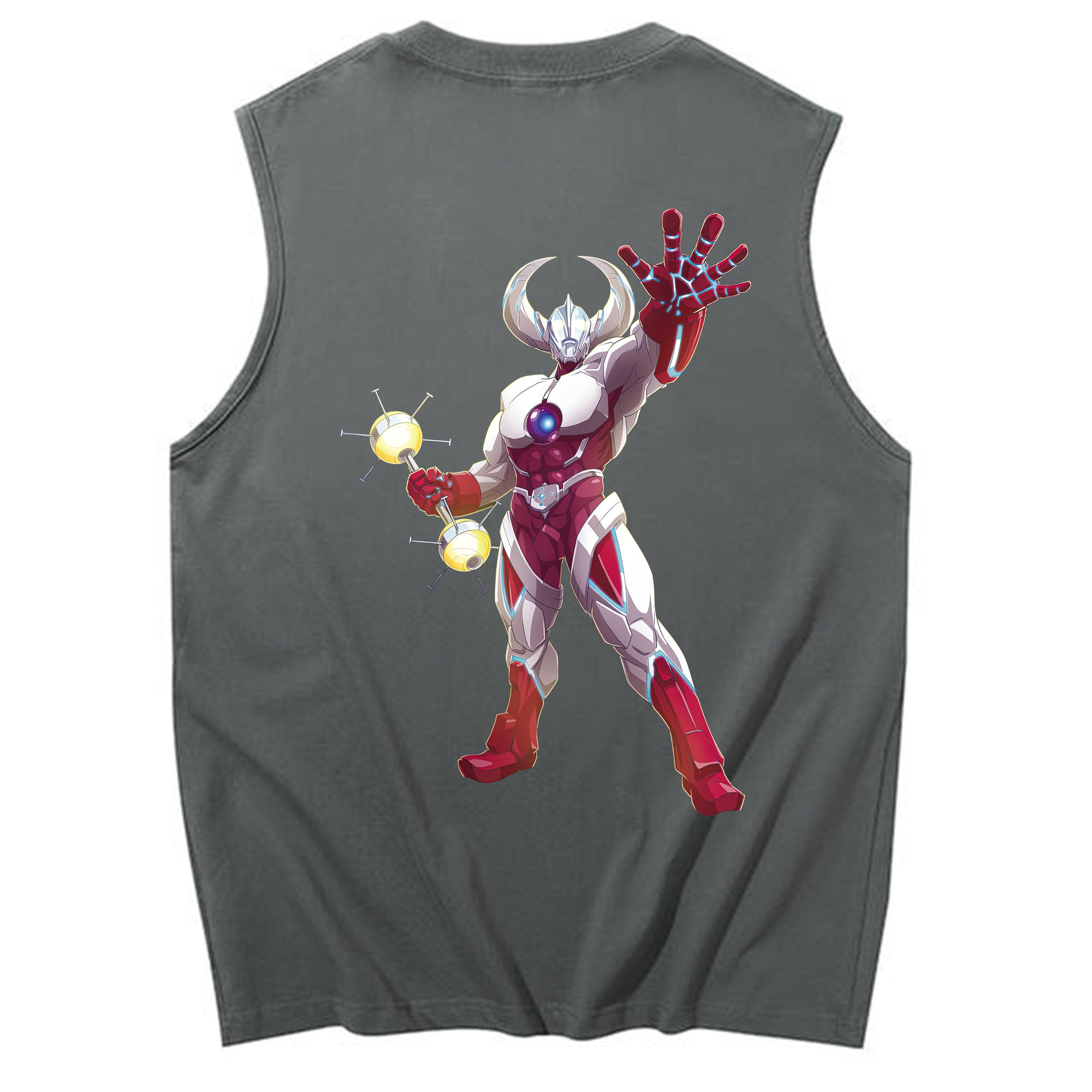 （画像用） ウルトラマン Ultraman コットン100％タンクトップ（背面プリント）
